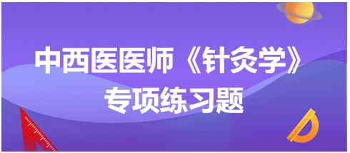 中西醫(yī)醫(yī)師《針灸學(xué)》專項(xiàng)練習(xí)題30